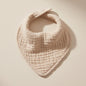 Organic Muslin Bandana Drool Bib – Natural Oatmeal