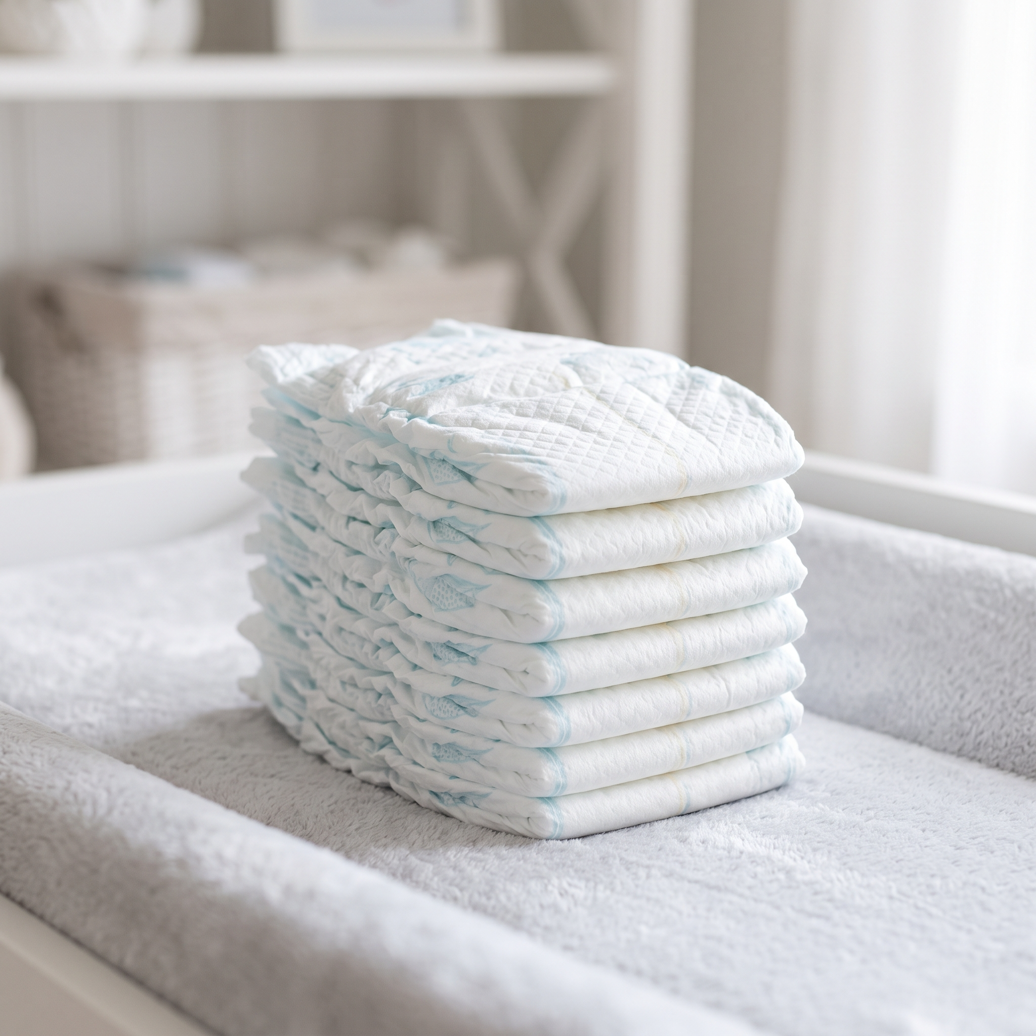 Stack of Diapers