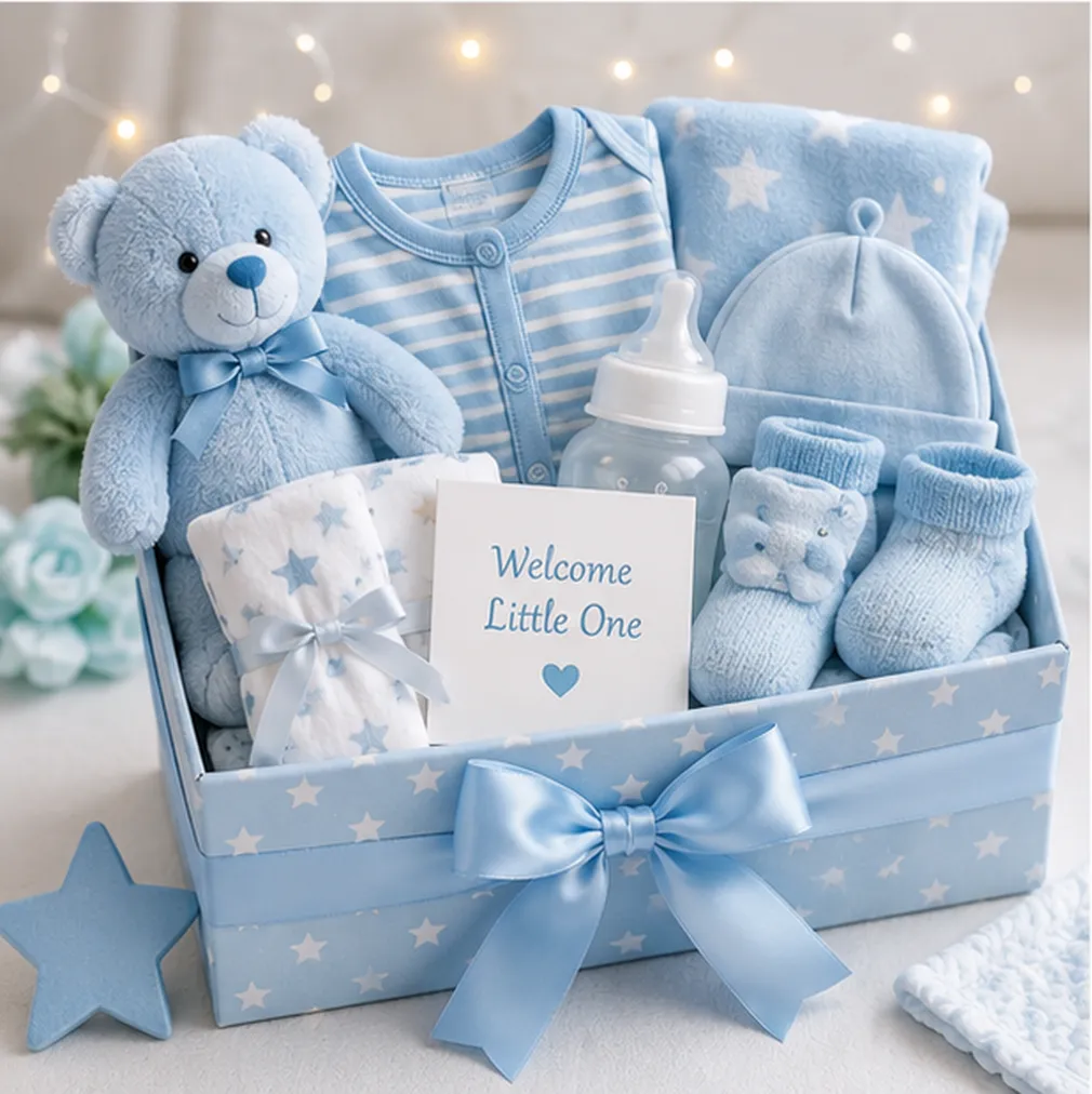 Blue gift set